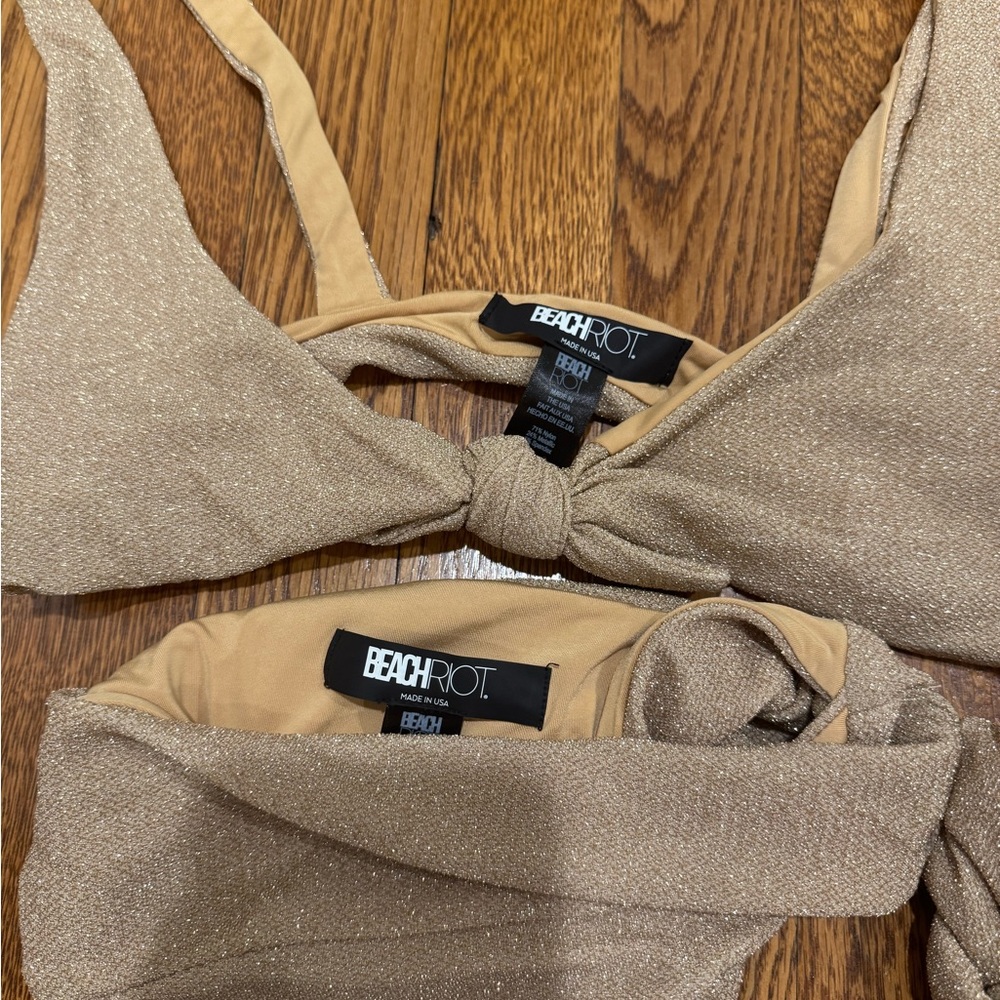 Beach Riot Tan Bikini Set - Picture 3 of 6